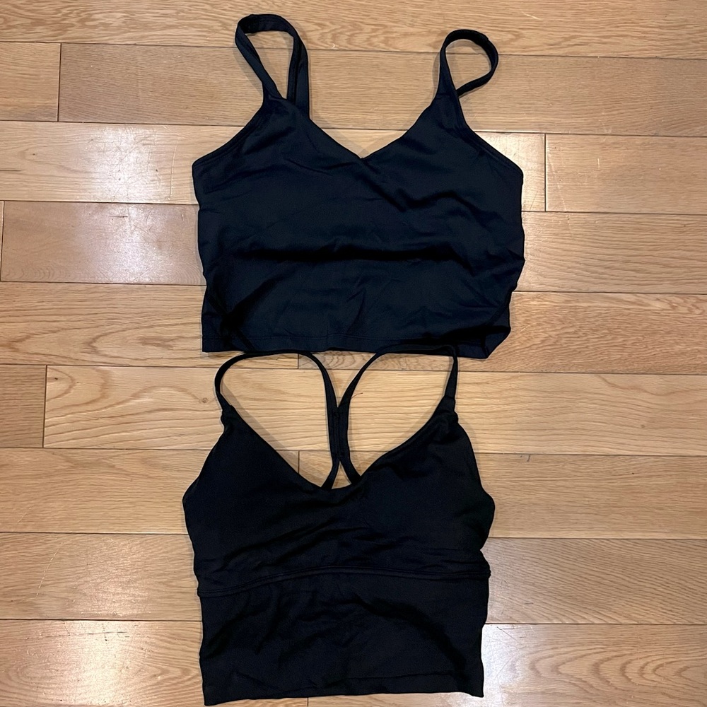 Work out tops with bracelets